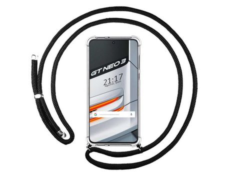 Funda para Realme GT Neo 3 5G TUMUNDOSMARTPHONE Colgante Negro