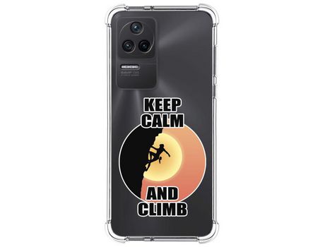 Funda para Xiaomi Poco F4 5G TUMUNDOSMARTPHONE Dibujos Antigolpes Mujer Escalada Multicolor