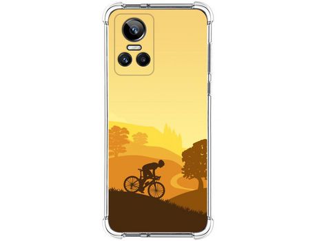Funda para Realme GT Neo 3 5G TUMUNDOSMARTPHONE Dibujos Antigolpes Ciclista Multicolor