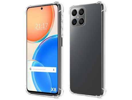 Funda para Huawei Honor X8 TUMUNDOSMARTPHONE Antigolpes Transparente