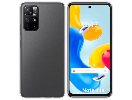 Funda para Xiaomi Redmi Note 11s 5G TUMUNDOSMARTPHONE Silicona Transparente