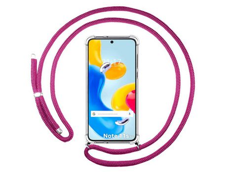 Funda para Xiaomi Redmi Note 11s 5G TUMUNDOSMARTPHONE Colgante Rosa