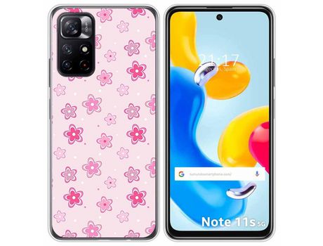 Funda para Xiaomi Redmi Note 11s 5G TUMUNDOSMARTPHONE Dibujos Flores Multicolor