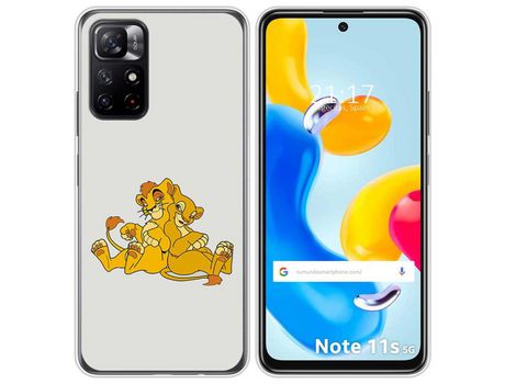 Funda para Xiaomi Redmi Note 11s 5G TUMUNDOSMARTPHONE Dibujos Leónes Multicolor