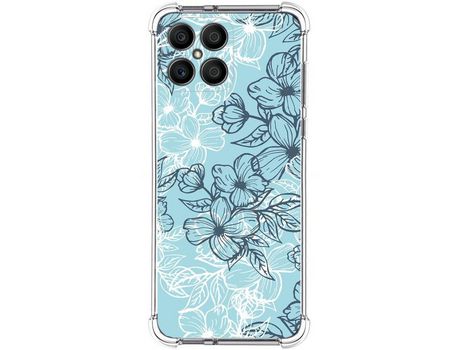 Funda para Huawei Honor X8 TUMUNDOSMARTPHONE Dibujos Antigolpes Flores 03 Multicolor