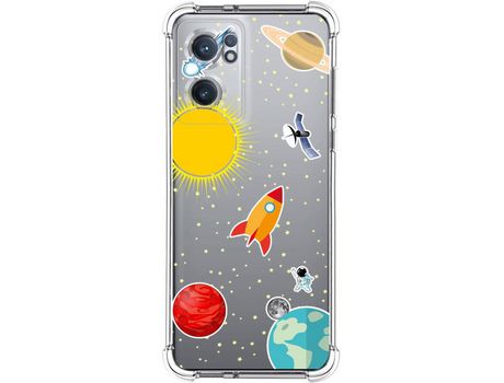 Funda para Oneplus Nord CE 2 5G TUMUNDOSMARTPHONE Dibujos Antigolpes Espacio Multicolor