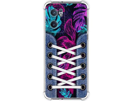 Funda para Oneplus Nord CE 2 5G TUMUNDOSMARTPHONE Dibujos Antigolpes Zapatillas 07 Multicolor