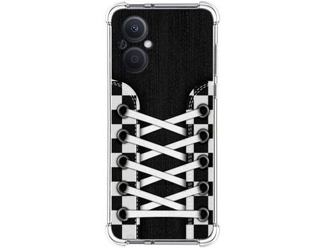 Funda para Oppo A96 5G TUMUNDOSMARTPHONE Dibujos Antigolpes Zapatillas 03 Multicolor