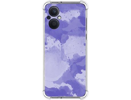 Funda para Oppo A96 5G TUMUNDOSMARTPHONE Dibujos Antigolpes Acuarela 01 Multicolor