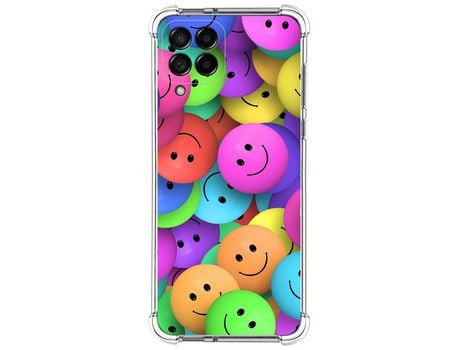 Funda para Samsung Galaxy M53 5G TUMUNDOSMARTPHONE Dibujos Antigolpes Smile Multicolor