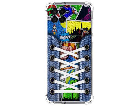 Funda para Samsung Galaxy M53 5G TUMUNDOSMARTPHONE Dibujos Antigolpes Zapatillas 14 Multicolor