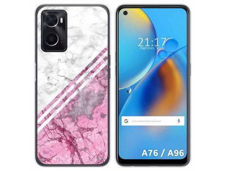 Funda para Oppo A76 / A96 TUMUNDOSMARTPHONE Dibujos Mármol 03 Multicolor