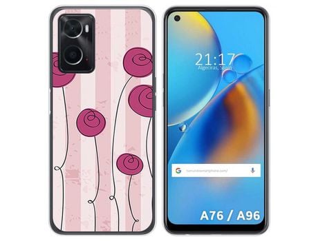 Funda para Oppo A76 / A96 TUMUNDOSMARTPHONE Dibujos Flores Vintage Multicolor