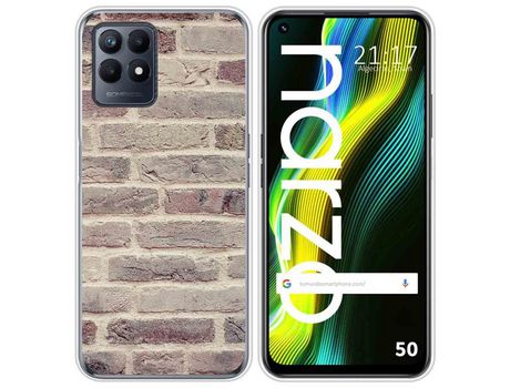 Funda para Realme Narzo 50 TUMUNDOSMARTPHONE Dibujos Ladrillo 01 Multicolor