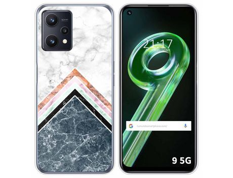 Funda para Realme 9 5G TUMUNDOSMARTPHONE Dibujos Mármol 05 Multicolor