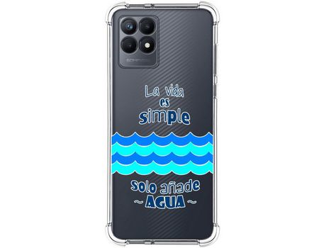 Funda para Realme Narzo 50 TUMUNDOSMARTPHONE Dibujos Antigolpes Agua Multicolor