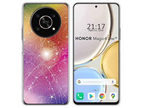 Funda para Huawei Honor Magic 4 Lite TUMUNDOSMARTPHONE Dibujos Abstracto Multicolor