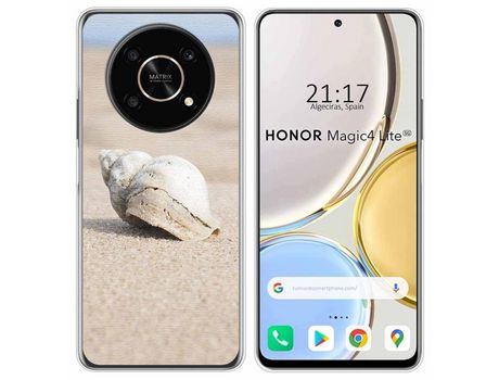 Funda para Huawei Honor Magic 4 Lite TUMUNDOSMARTPHONE Dibujos Concha Multicolor