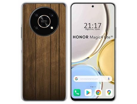 Funda para Huawei Honor Magic 4 Lite TUMUNDOSMARTPHONE Dibujos Madera Multicolor