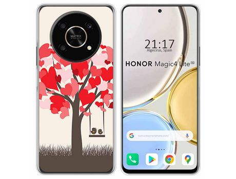Funda para Huawei Honor Magic 4 Lite TUMUNDOSMARTPHONE Dibujos Pajaritos Multicolor