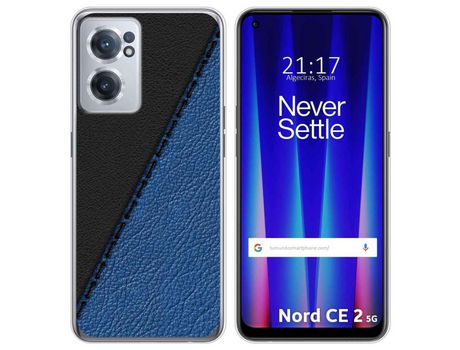 Funda para Oneplus Nord CE 2 5G TUMUNDOSMARTPHONE Dibujos Cuero 02 Multicolor