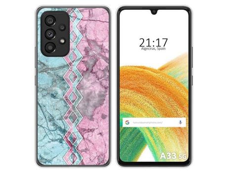 Funda para Samsung Galaxy A33 5G TUMUNDOSMARTPHONE Dibujos Mármol 08 Multicolor