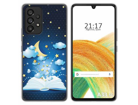 Funda para Samsung Galaxy A33 5G TUMUNDOSMARTPHONE Dibujos Libro Cuentos Multicolor
