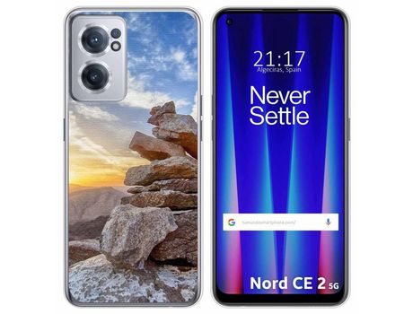 Funda para Oneplus Nord CE 2 5G TUMUNDOSMARTPHONE Dibujos Sunset Multicolor