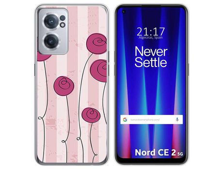 Funda para Oneplus Nord CE 2 5G TUMUNDOSMARTPHONE Dibujos Flores Vintage Multicolor