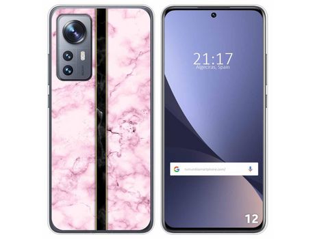 Funda para Xiaomi 12 / 12X 5G TUMUNDOSMARTPHONE Dibujos Mármol 04 Multicolor