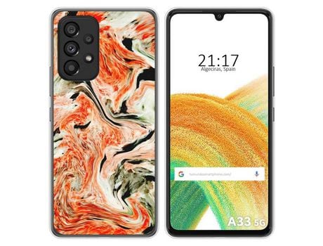 Funda para Samsung Galaxy A33 5G TUMUNDOSMARTPHONE Dibujos Mármol 12 Multicolor