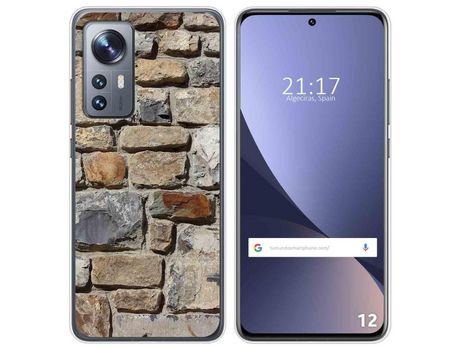 Funda para Xiaomi 12 / 12X 5G TUMUNDOSMARTPHONE Dibujos Ladrillo 03 Multicolor