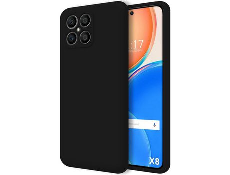 Funda para Huawei Honor X8 TUMUNDOSMARTPHONE Silicona Líquida Negro
