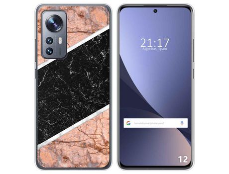 Funda para Xiaomi 12 / 12X 5G TUMUNDOSMARTPHONE Dibujos Mármol 07 Multicolor