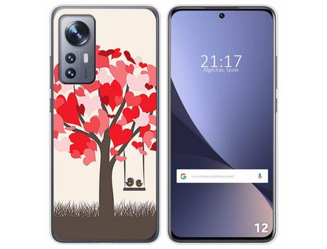 Funda para Xiaomi 12 / 12X 5G TUMUNDOSMARTPHONE Dibujos Pajaritos Multicolor