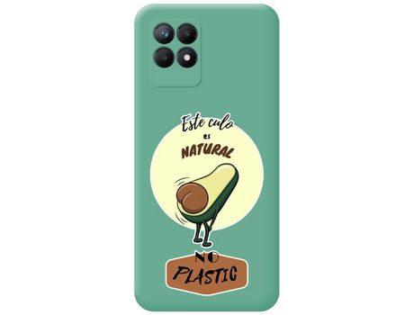 Funda para Realme Narzo 50 TUMUNDOSMARTPHONE Silicona Líquida Dibujos Natural Verde