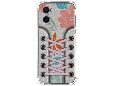 Funda para Oppo A76 / A96 TUMUNDOSMARTPHONE Dibujos Antigolpes Zapatillas 09 Multicolor