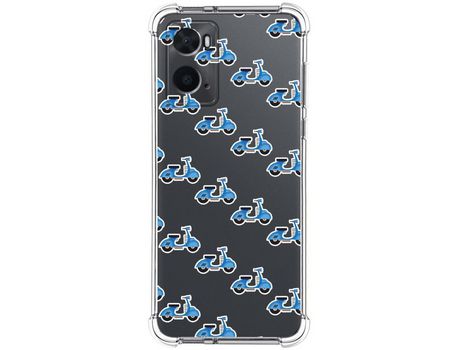 Funda para Oppo A76 / A96 TUMUNDOSMARTPHONE Dibujos Antigolpes Scooter Multicolor