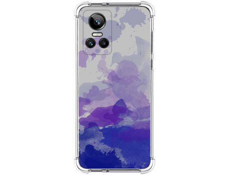 Funda para Realme GT Neo 3 5G TUMUNDOSMARTPHONE Dibujos Antigolpes Acuarela 09 Multicolor