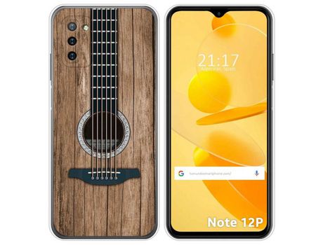 Funda para Ulefone Note 12P TUMUNDOSMARTPHONE Dibujos Madera 11 Multicolor