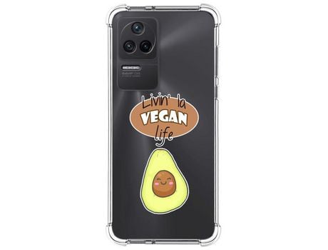 Funda para Xiaomi Poco F4 5G TUMUNDOSMARTPHONE Dibujos Antigolpes Vegan Life Multicolor