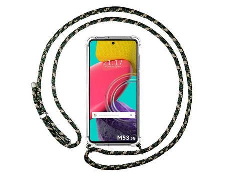 Funda para Samsung Galaxy M53 5G TUMUNDOSMARTPHONE Colgante Verde