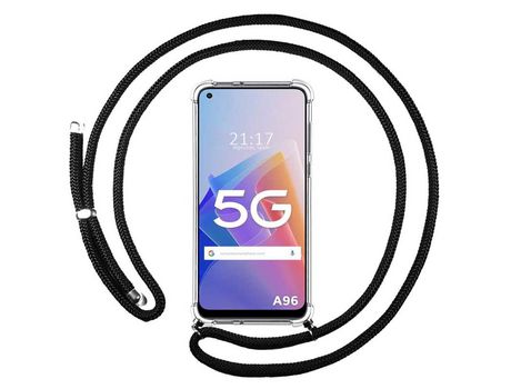 Funda para Oppo A96 5G TUMUNDOSMARTPHONE Colgante Negro