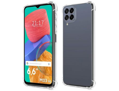 Funda para Samsung Galaxy M33 5G TUMUNDOSMARTPHONE Antigolpes Transparente