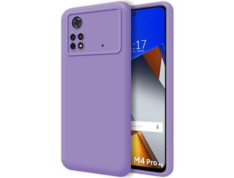 Funda para Xiaomi POCO M4 Pro 4G TUMUNDOSMARTPHONE Silicona Líquida Morado