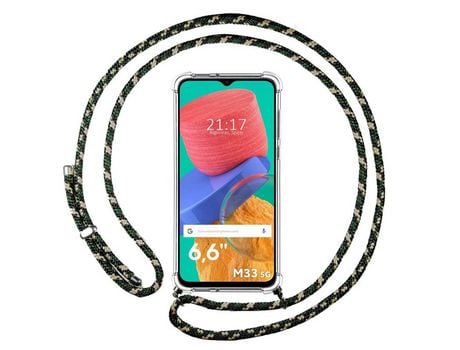 Funda para Samsung Galaxy M33 5G TUMUNDOSMARTPHONE Colgante Verde