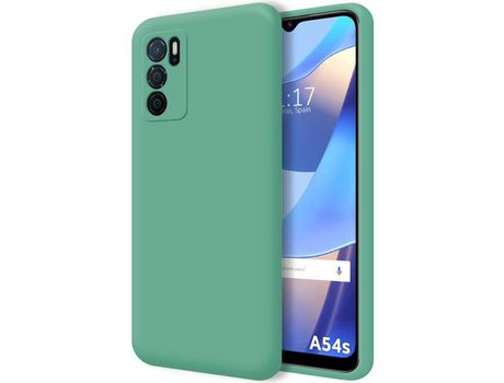 Funda para Oppo A54s TUMUNDOSMARTPHONE Silicona Líquida Verde