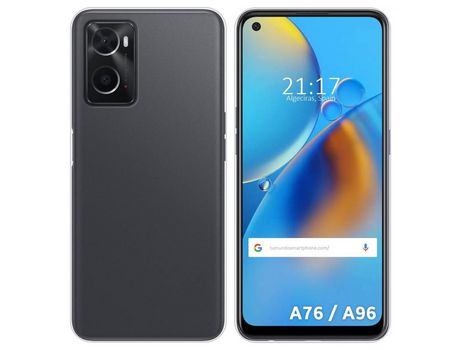 Funda para Oppo A76 / A96 TUMUNDOSMARTPHONE Silicona Transparente