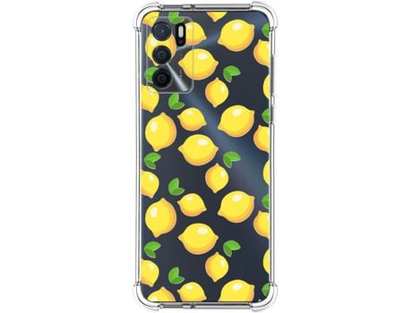 Funda para Oppo A54s TUMUNDOSMARTPHONE Dibujos Antigolpes Limones Multicolor