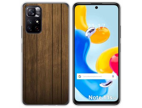 Funda para Xiaomi Redmi Note 11s 5G TUMUNDOSMARTPHONE Dibujos Madera Multicolor